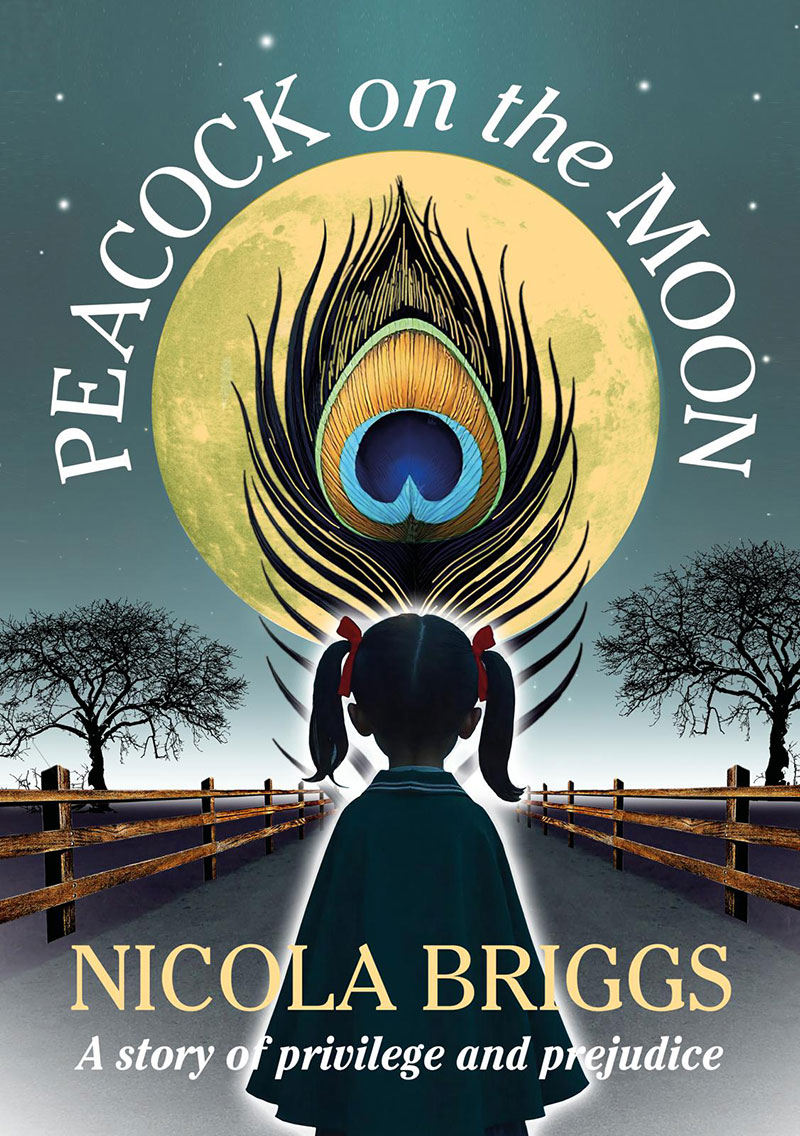 Peacock on the Moon